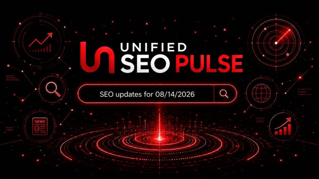 Unified SEO Pulse 8-14-26