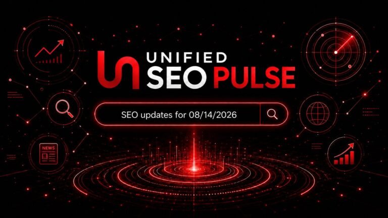 Unified SEO Pulse 8-14-26