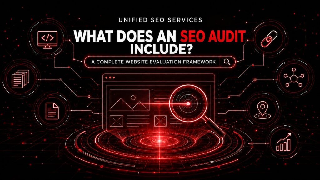 What Does an SEO Audit Include A Complete Website Evaluation Framework