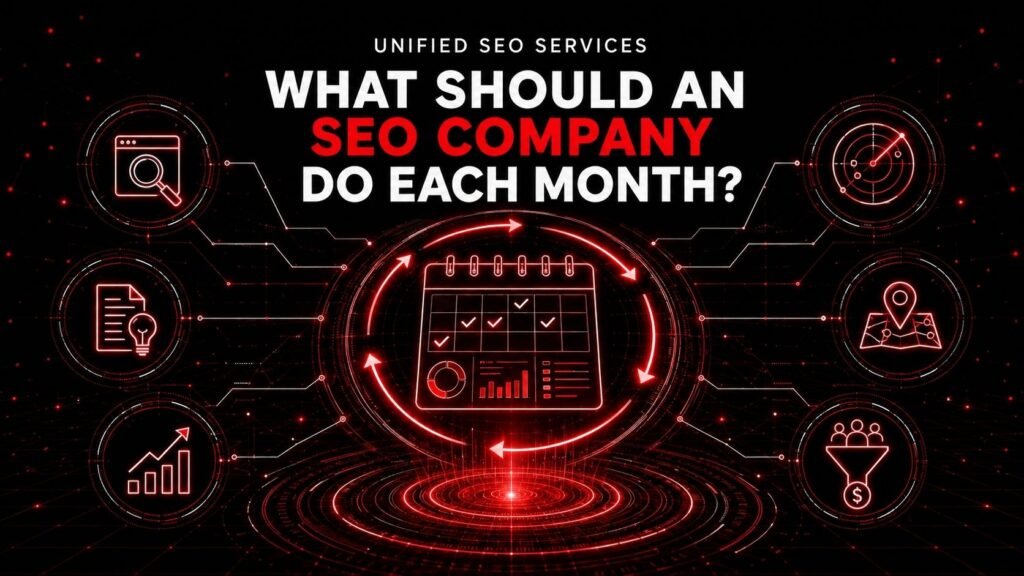 What Should an SEO Company Do Each Month