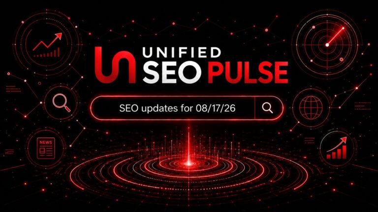 Unified SEO Pulse 8-17-26